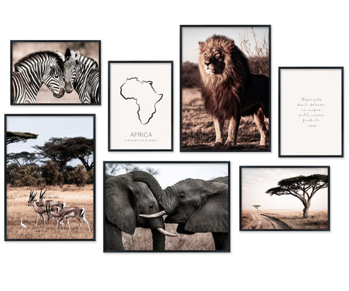 Poster Set Africa
