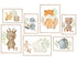 Poster Set Aquarell Animals