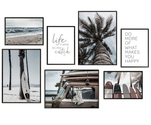 Poster Set Beach