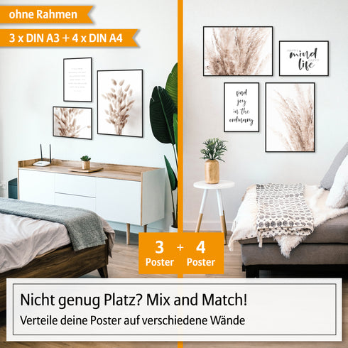 Poster Set Boho