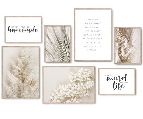 Poster Set Dry Grass