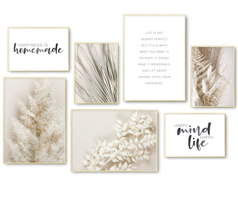 Poster Set Dry Grass