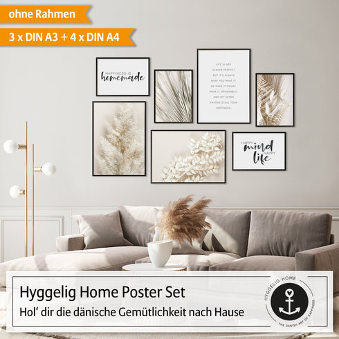 Poster Set Dry Grass