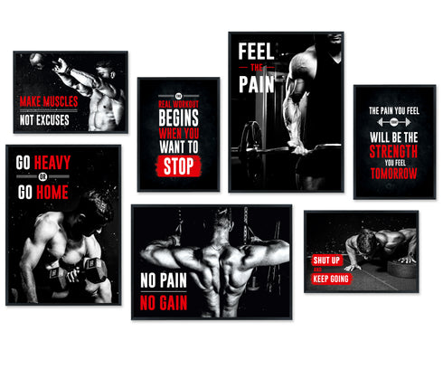 Poster Set Fitness