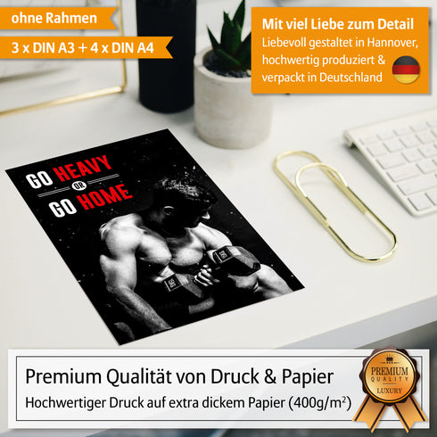 Poster Set Fitness