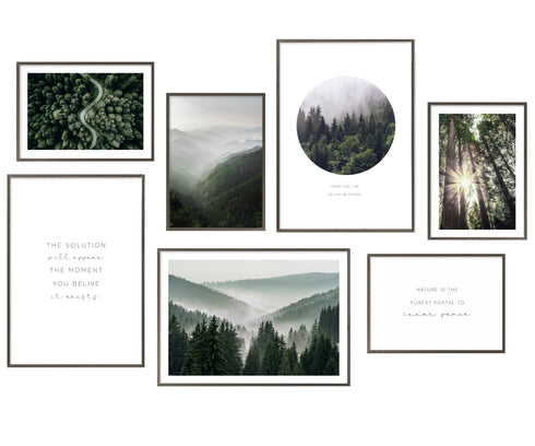 Poster Set Forest