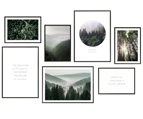Poster Set Forest
