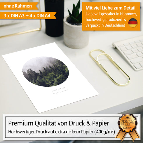 Poster Set Forest