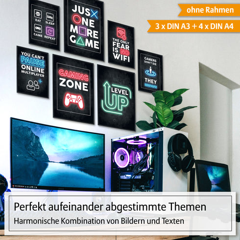 Poster Set Gaming