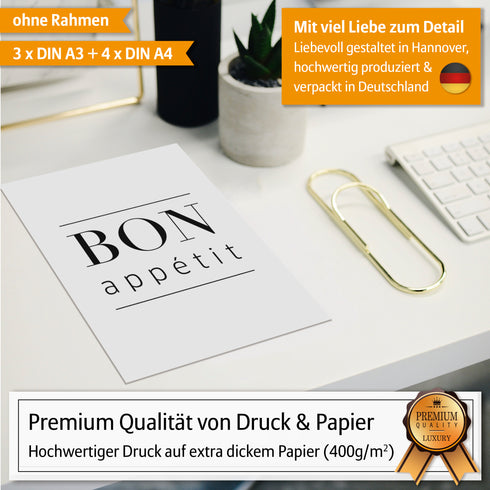 Poster Set Gewürze