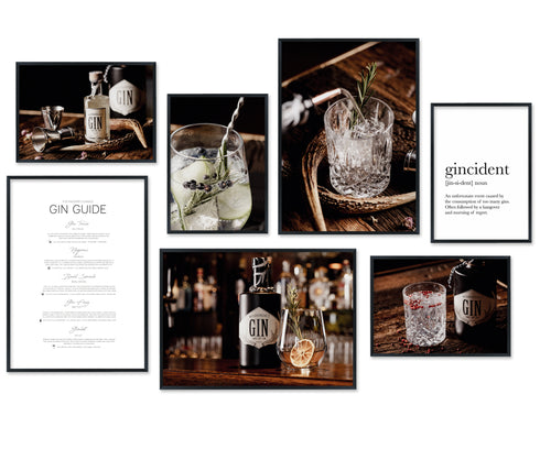 Poster Set Gin