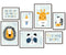 Poster Set Giraffe