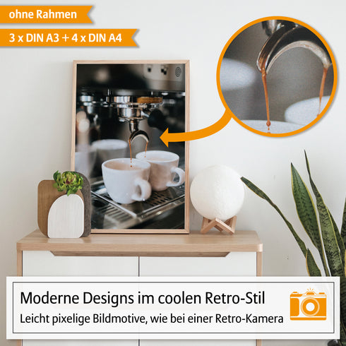 Poster Set Kaffee