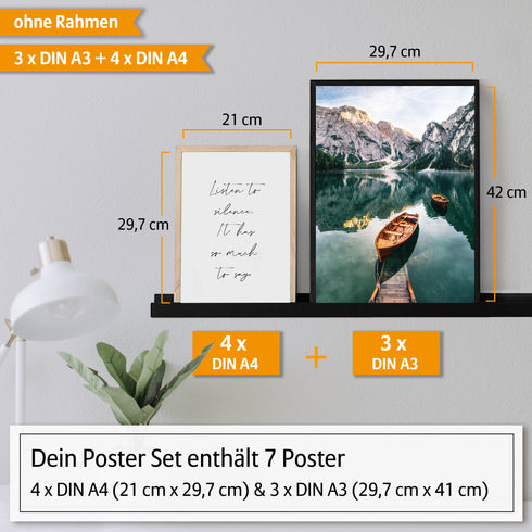 Poster Set Lake