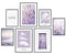 Poster Set Lavendel