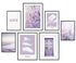 Poster Set Lavendel