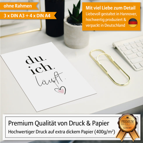 Poster Set Liebe
