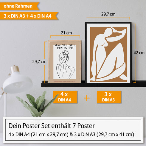 Poster Set Matisse Art