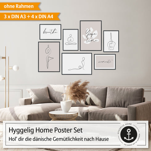 Poster Set Namasté