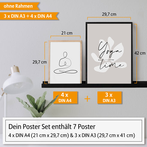 Poster Set Namasté