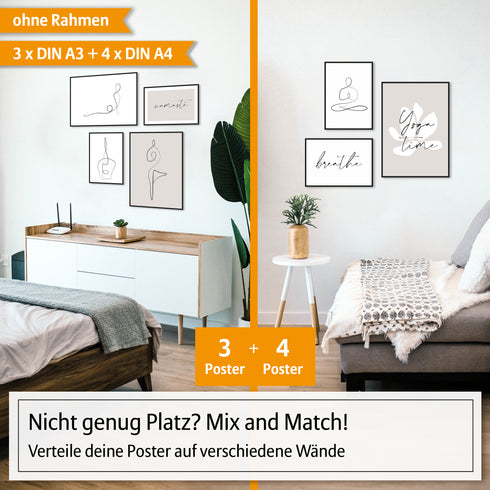 Poster Set Namasté
