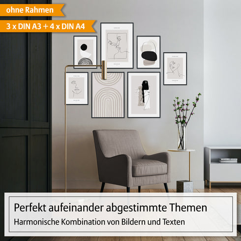 Poster Set Studio Lines