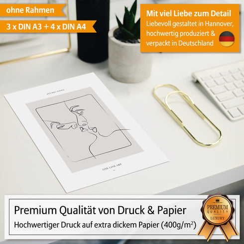 Poster Set Studio Lines