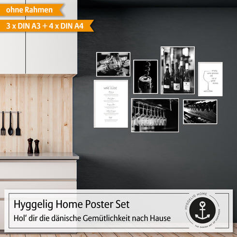 Poster Set Wein