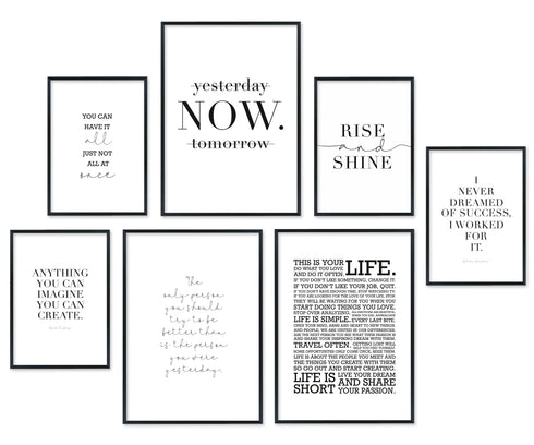 Poster Set Zitate