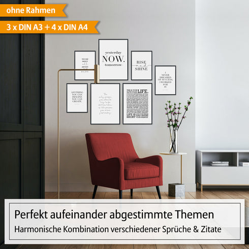 Poster Set Zitate