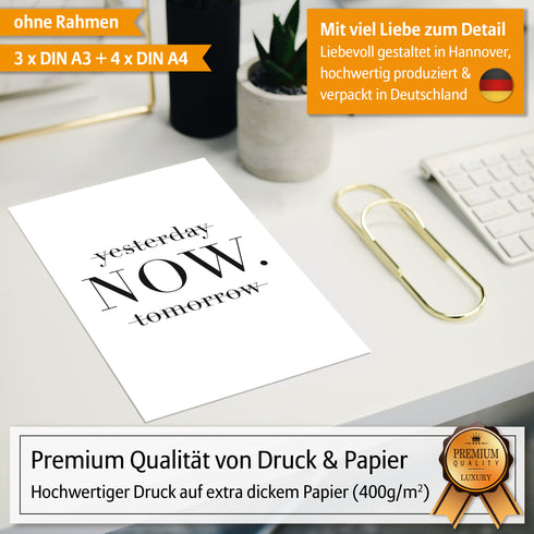 Poster Set Zitate